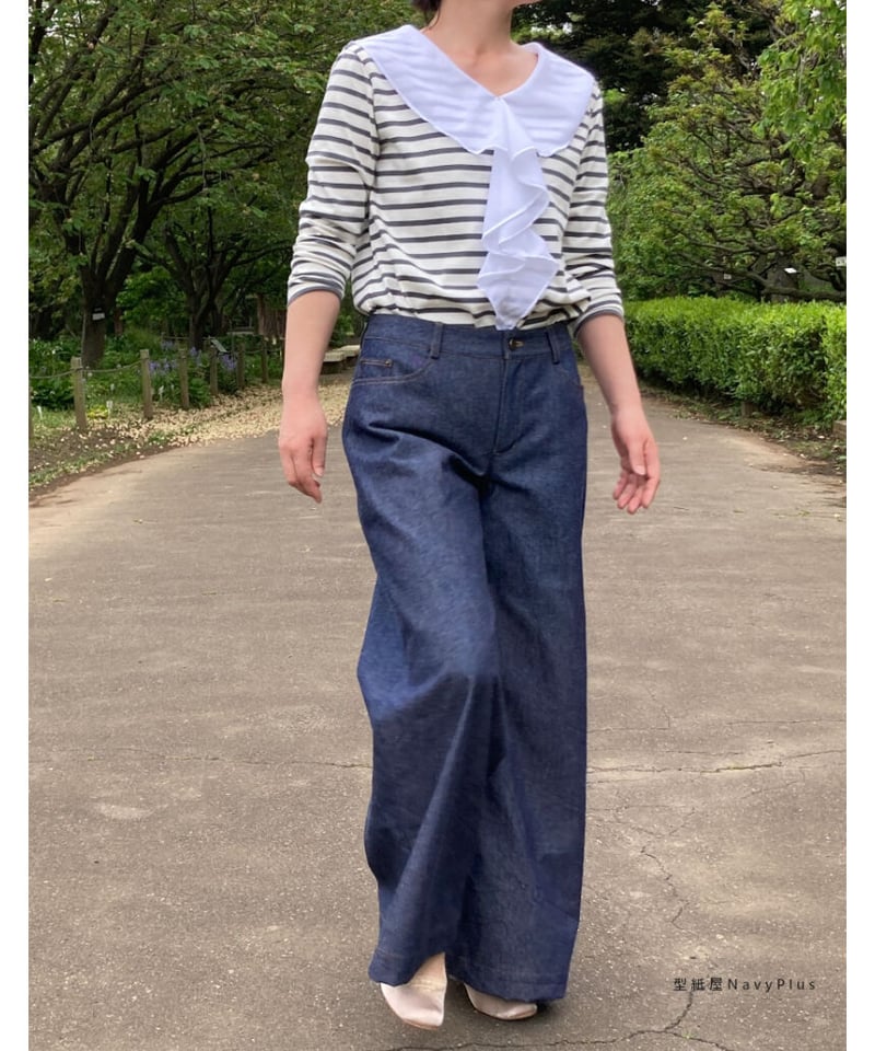 バギーパンツ15号（A3ダウンロード用） | 型紙屋 Navy Plus