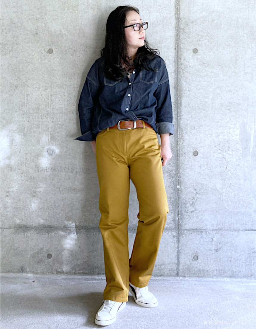 チノパンtype-C 7号（A3ダウンロード用） | 型紙屋 Navy Plus