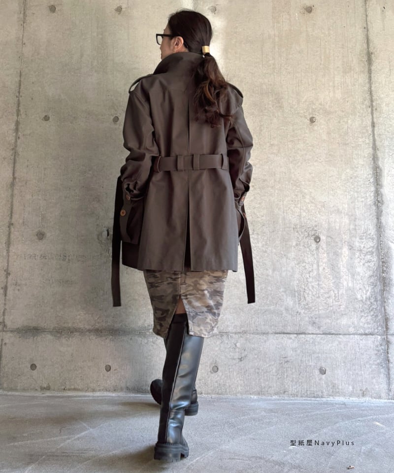 70s サファリ シャツジャケット ツイード ブラウン 170 M a23 CORDINGS ハリスツィードサファリジャケット JKP661-HT 【MENS