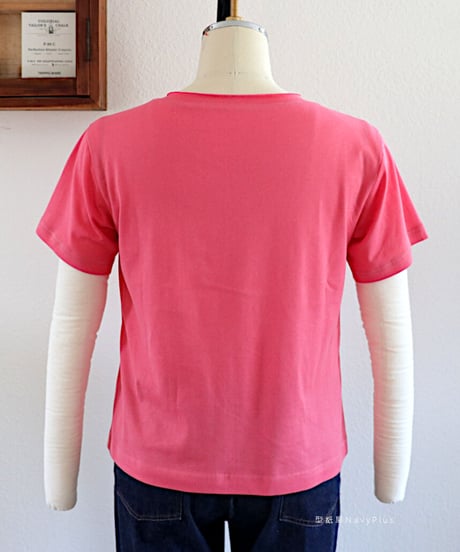 あきの広いTシャツ　S～LLサイズ（A0印刷済み型紙）