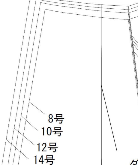 チノパンA/B試着用無料配布型紙（A4ダウンロード）