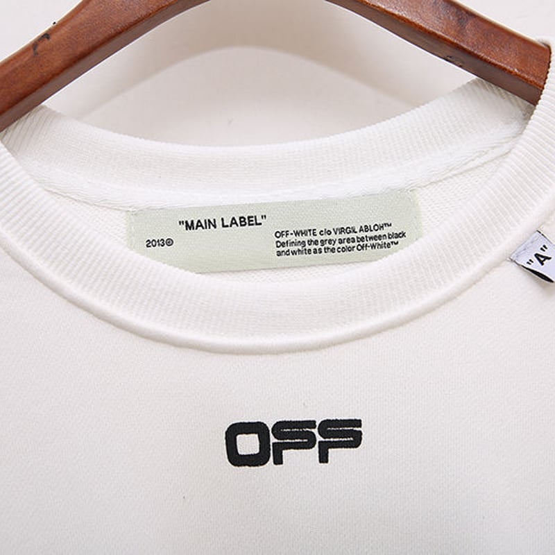 Off-White PascalArrowsロゴパーカーフディ-