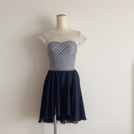 Hi-Lo Full Circular Skirt (33/53) 1.5cm band
