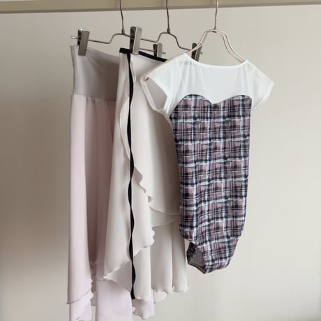 Mist Tartan（ミストタータン） B Neck / Half Sleeve　⑧