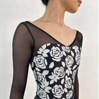 Noir Rose（ノワールローズ）V neck / Long Sleeve　⑤