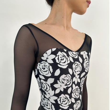 Noir Rose（ノワールローズ）V neck / Long Sleeve　⑤