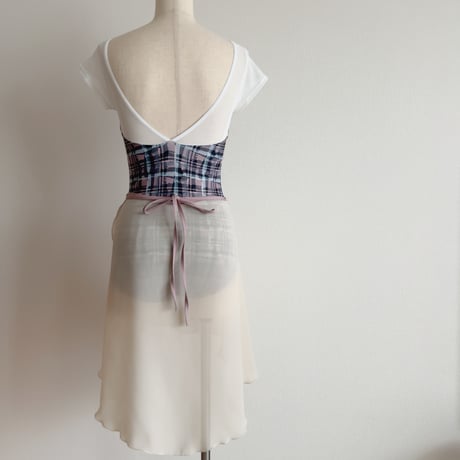 Wrap skirt_Type A_ 35cm/57cm(front/back)