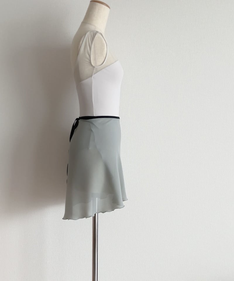 Wrap skirt_ Green Haze（グリーンヘイズ） | Hanna Ballet