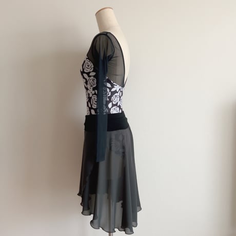 Pull-on Skirt _Romantic type (35/52+belt) *wide band