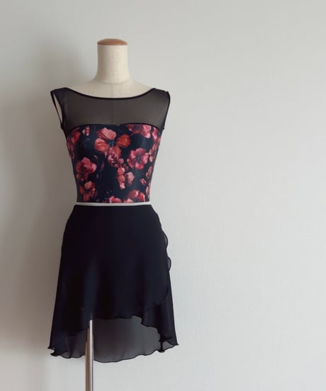 Wrap skirt_Type A_ 32cm/52cm(front/back)