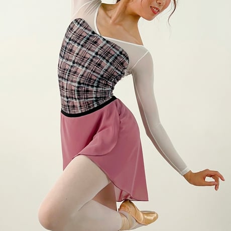 Mist Tartan（ミストタータン） V neck / Long Sleeve　⑦
