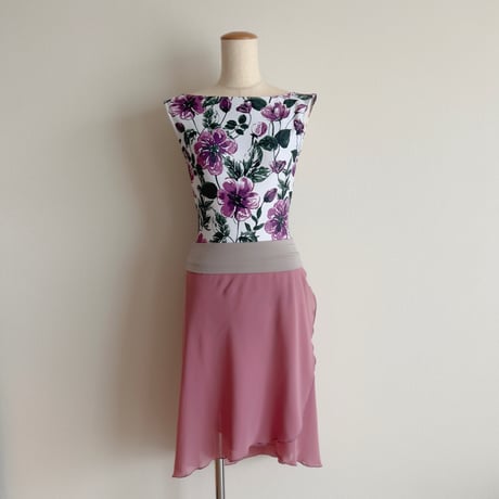Pull-on Skirt_Slim Cut Type　 (45/60+belt) *wide band