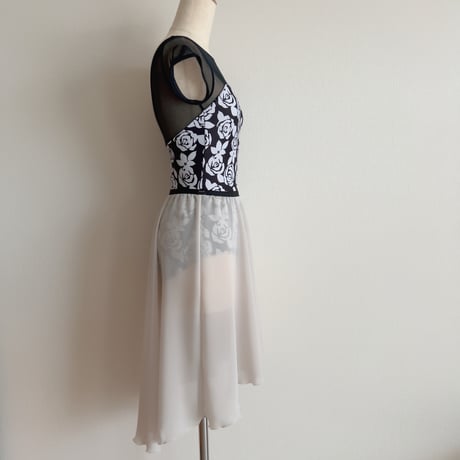 Hi-Lo Half Circular Skirt (43/64) 1.5cm band