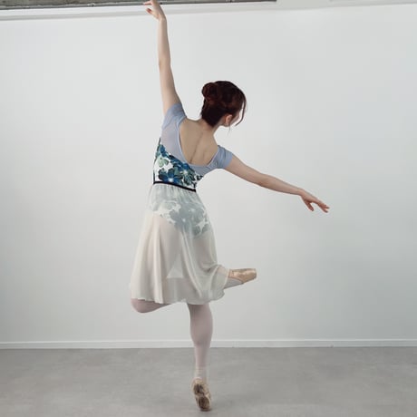 Aqua Bloom（アクアブルーム） B neck / Half Sleeve　②
