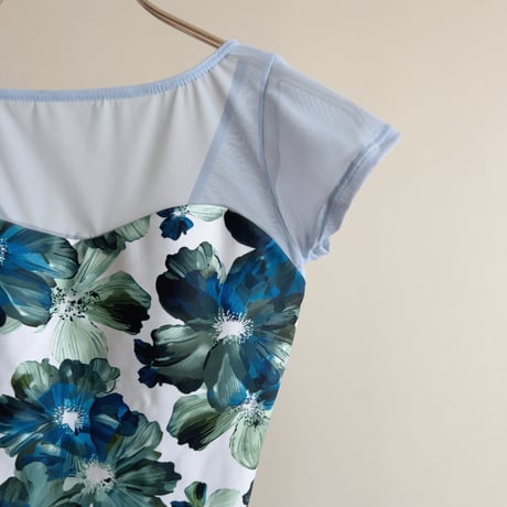 Aqua Bloom（アクアブルーム） B neck / Half Sleeve　②
