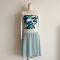 Pull-on Skirt _Romantic type (42/62+belt) *wide band