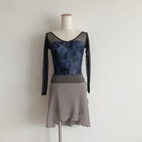 Pull-on Skirt_Slim Cut Type　 (30/45+belt) *wide band