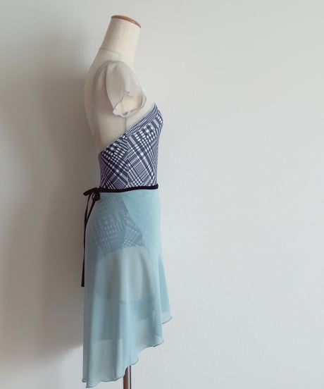 Wrap skirt_Type A_ 35cm/57cm(front/back)