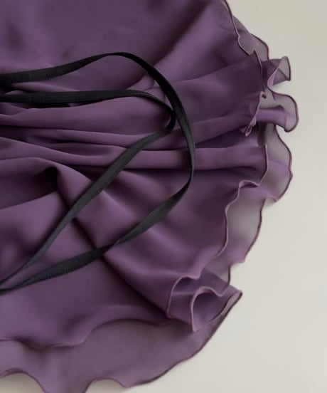 Wrap skirt_Grape（グレープ）*