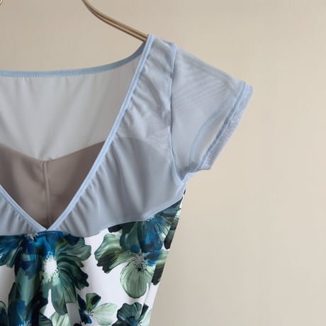 Aqua Bloom（アクアブルーム） B neck / Half Sleeve　②