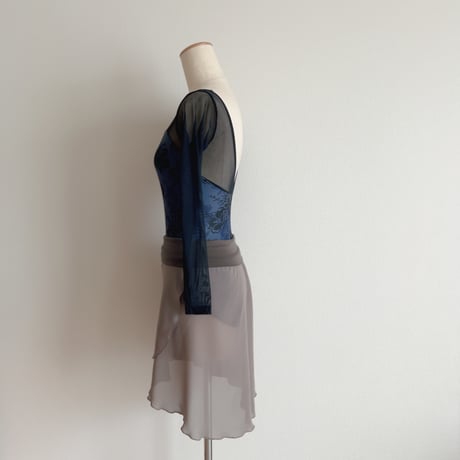 Pull-on Skirt_Slim Cut Type　 (30/45+belt) *wide band