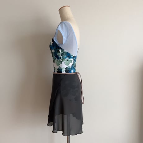 Wrap skirt_Type A_ 37cm/45cm(front/back)