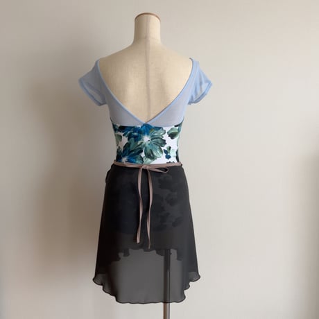 Wrap skirt_Type A_ 37cm/45cm(front/back)