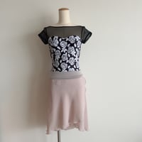Pull-on Skirt_Slim Cut Type　 (40/55+belt) *wide band