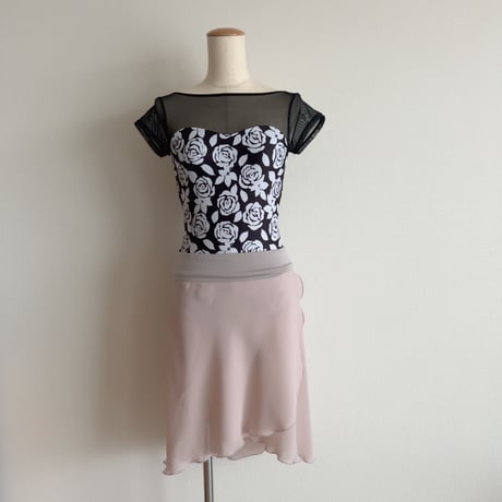 Pull-on Skirt_Slim Cut Type　 (40/55+belt) *wide band