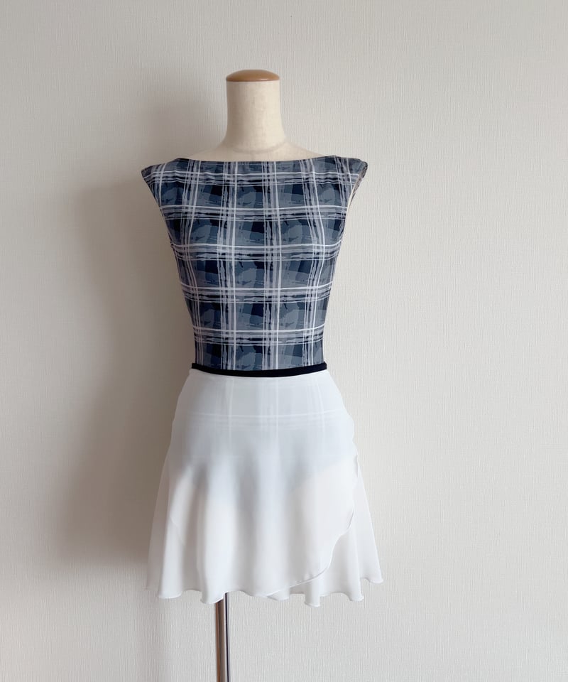 Wrap skirt_White（ホワイト） | Hanna Ballet Skirts