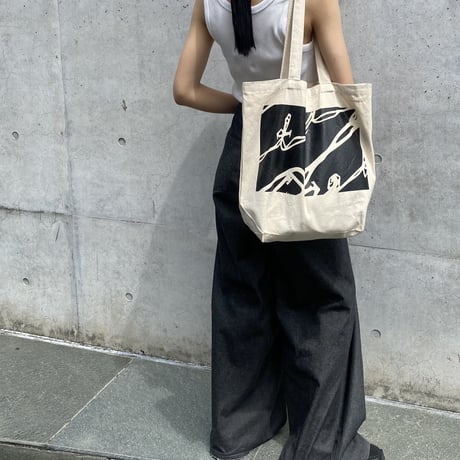 【ight】shadow pocket tote bag