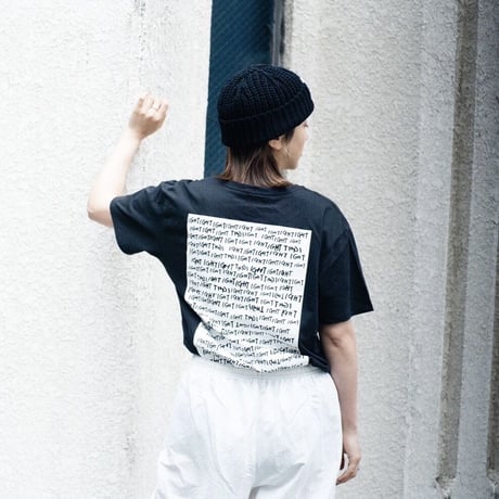 【ight】monochrome TEE