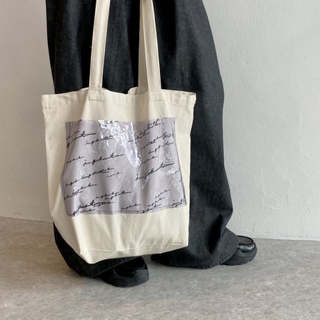 【ight】shadow pocket tote bag