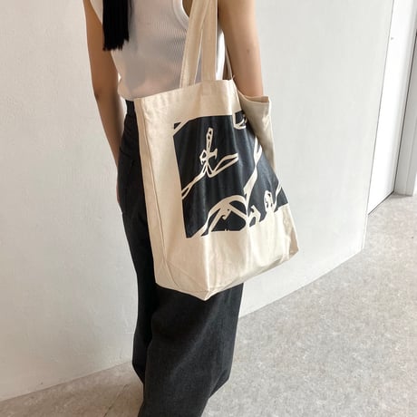 【ight】shadow pocket tote bag