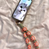 【国内送料無料】お花のスマホストラップ