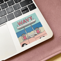 WAVY sticker