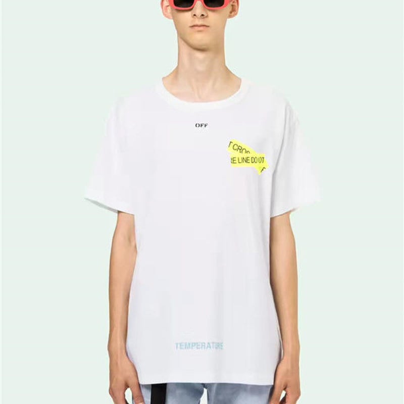 完売】 白 Tシャツ オフホワイト OFF-WHITE S 両面ロゴ 男女兼用 