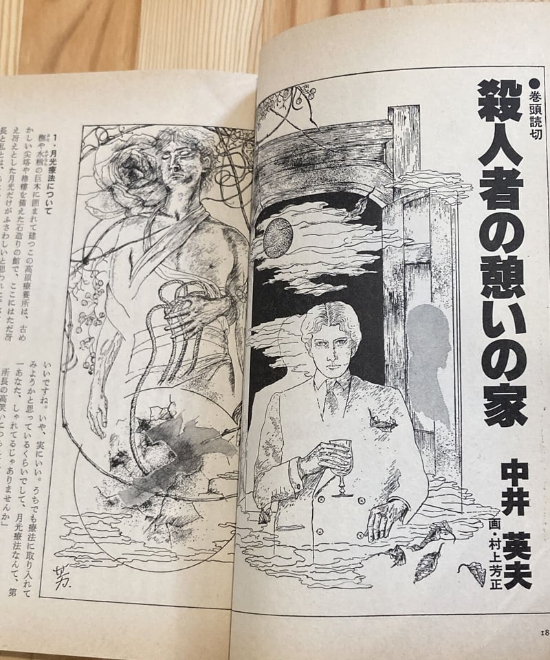幻影城1978年6-7月号□特集/村山芳正の華麗な世界□中井英夫