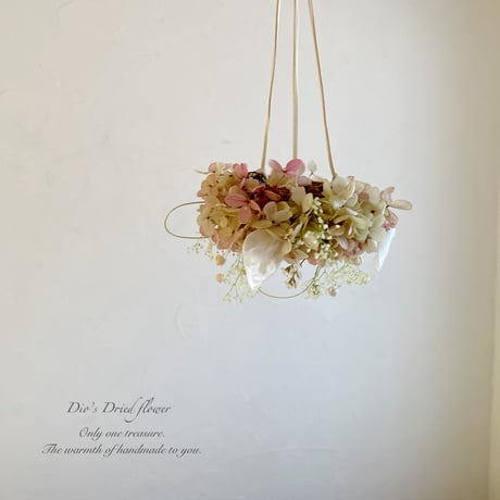 フラワーシャンデリア【フライングリースのある暮らし】Flying Wreath＊ フラワーシャンデリア【フライングリースのある暮らし】Flying Wreath