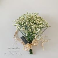 ふんわり春の花束スワッグ
