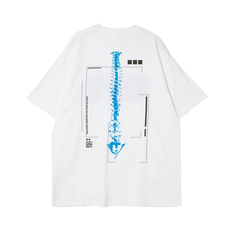"MIRAGE" TEE / white