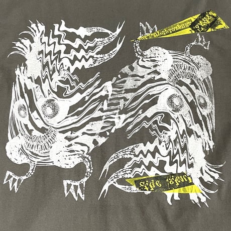 “dib” SILK SCREEN PRINT T-SHIRTS BIRD & DEVIL