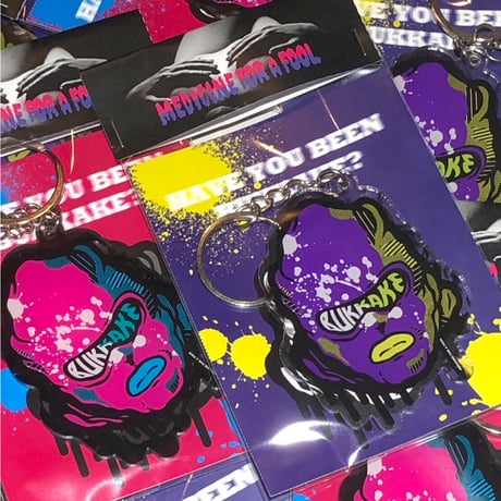 BUKKAKE Key ring / Pink