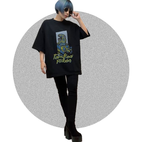 Tangled Pubes -Tshirt- (yellow×blue)