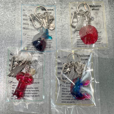 Jangly Organ Keychain/colour