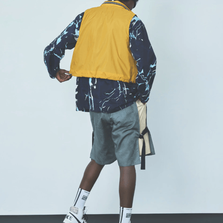 MOTORCYCLE VEST yellow