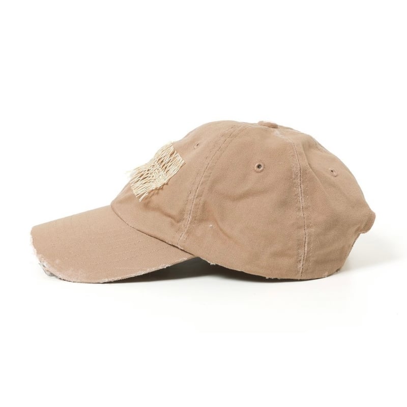DAMAGE CAP / beige | dolor