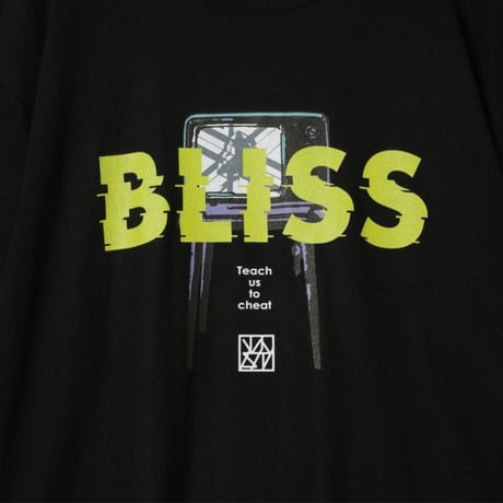 “BLISS” H/S TEE black