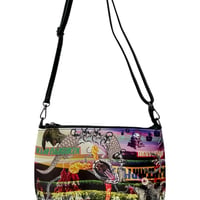 【dib】 Multi-Way Digital Collage Bag “The Back Layer”