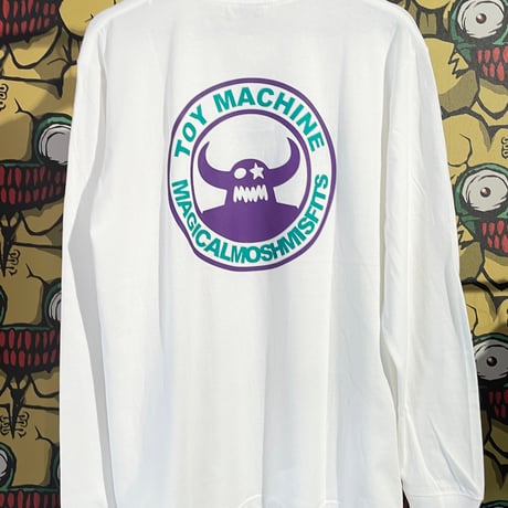 TOY MACHINE x MxMxM “MAGICAL MOSH FIST” LONG TEE / LIMITED